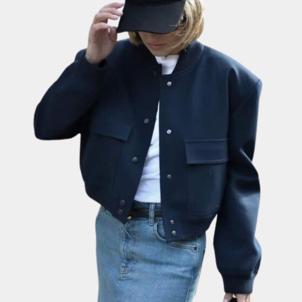 Casual Summer Bomber Jacket for Women