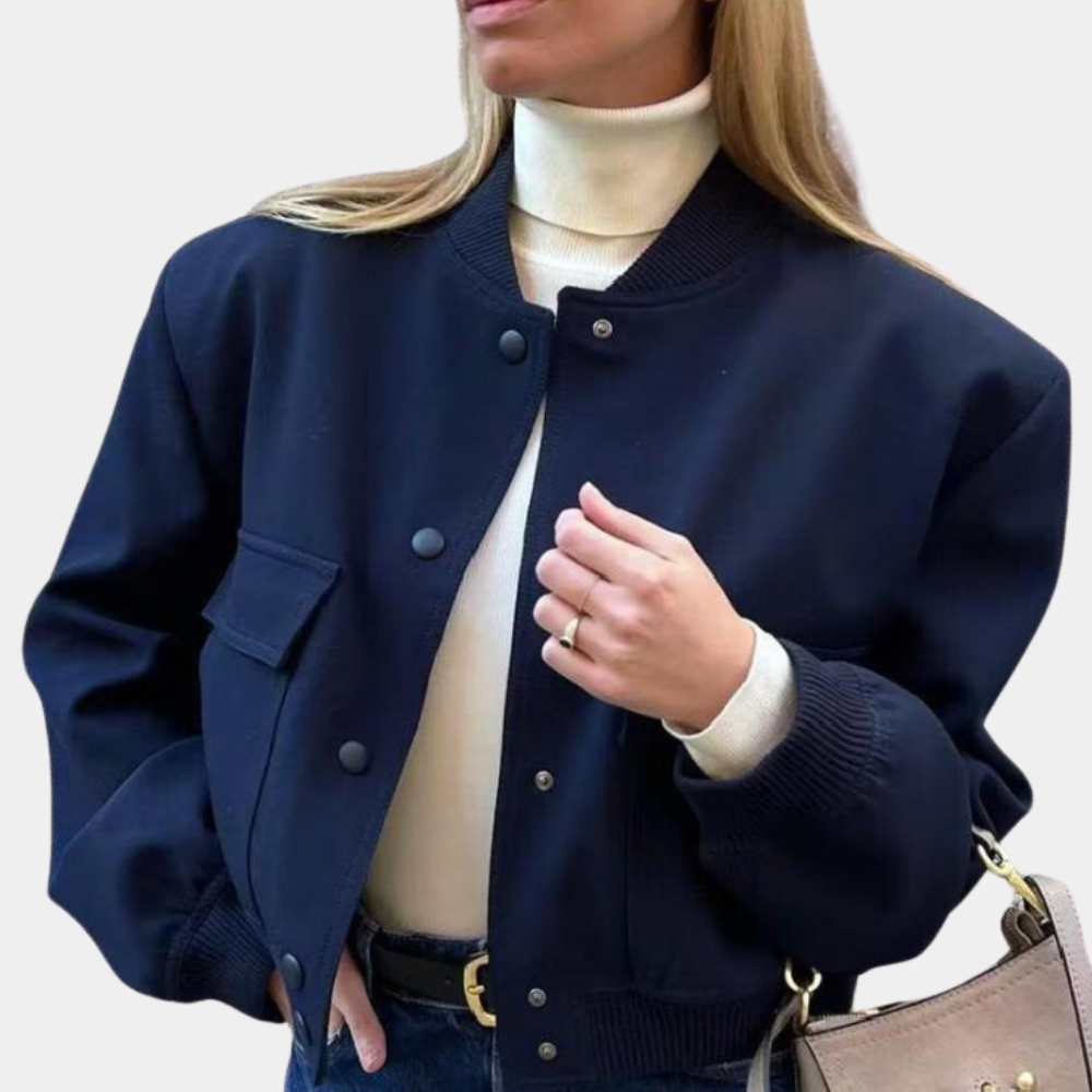Casual Summer Bomber Jacket for Women