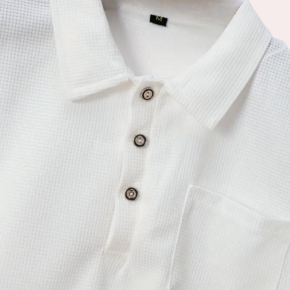 Breathable polo shirt for men - Perfect for summer
