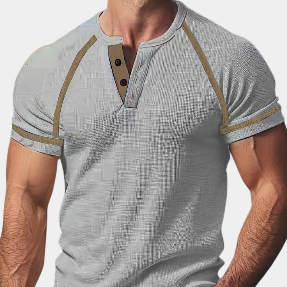 Breathable Men's Short Sleeve T-Shirt for Summer