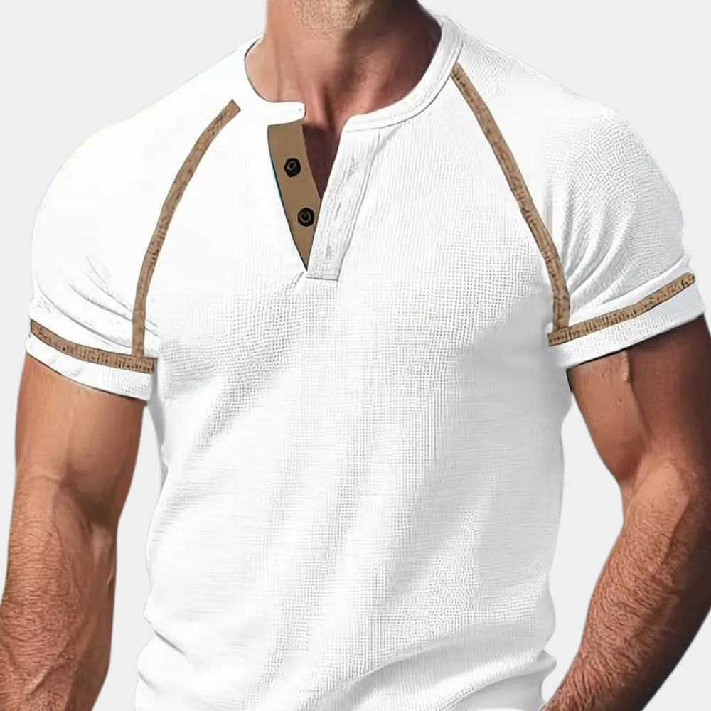 Breathable Men's Short Sleeve T-Shirt for Summer
