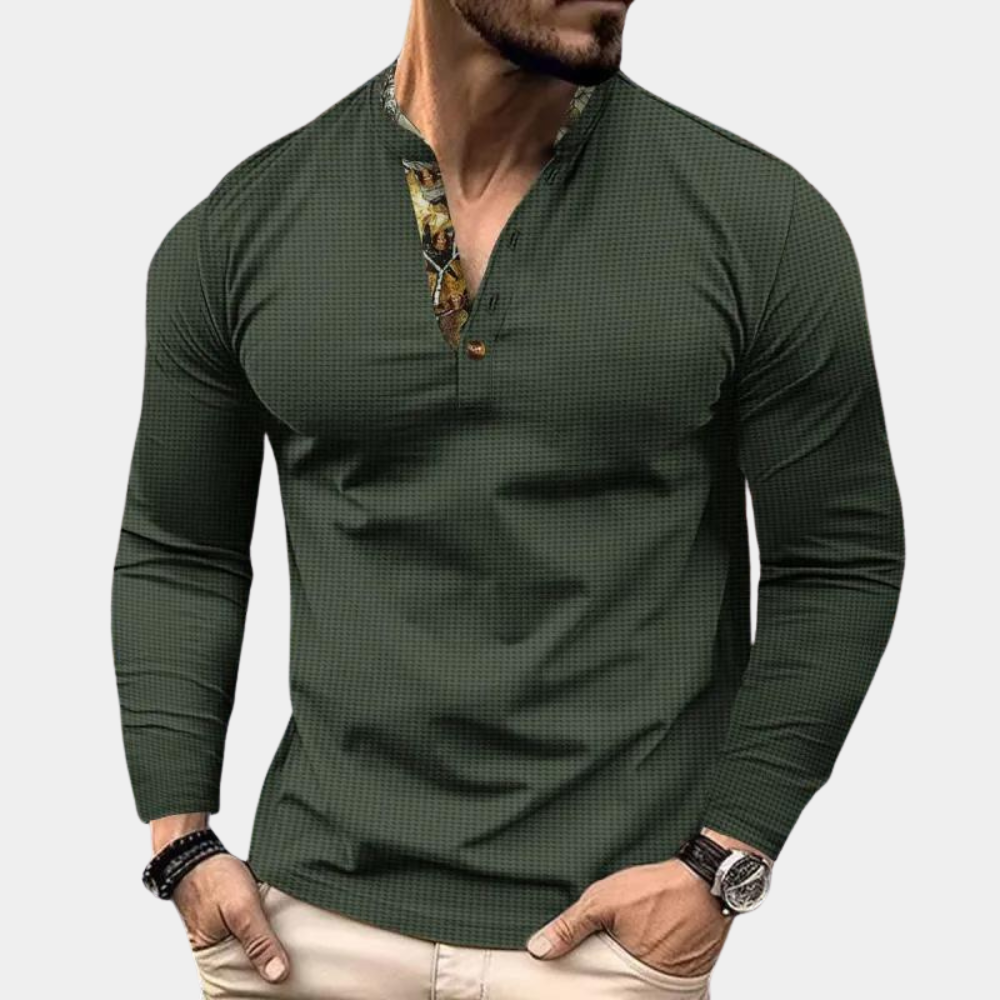 Casual T-shirt with Short Sleeves for Men - Perfect for Summer