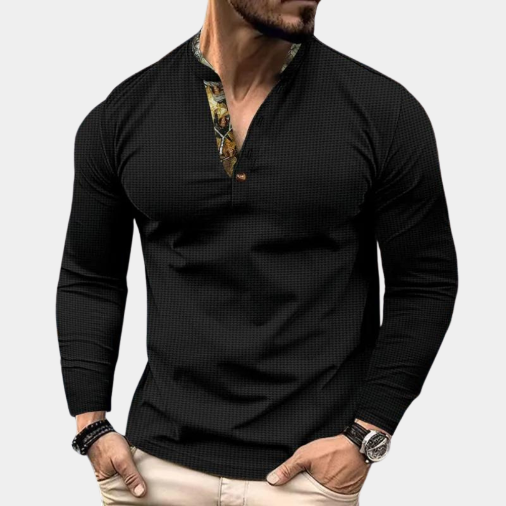 Casual T-shirt with Short Sleeves for Men - Perfect for Summer
