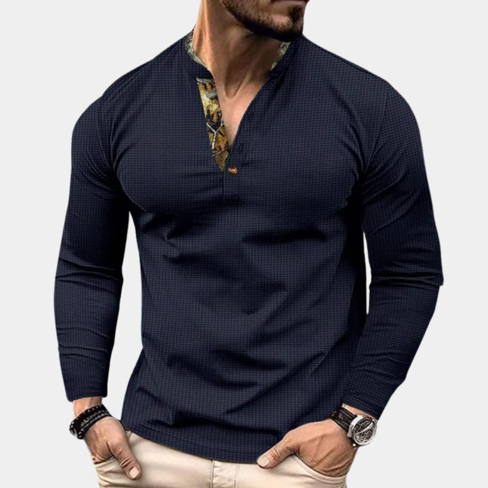 Casual T-shirt with Short Sleeves for Men - Perfect for Summer