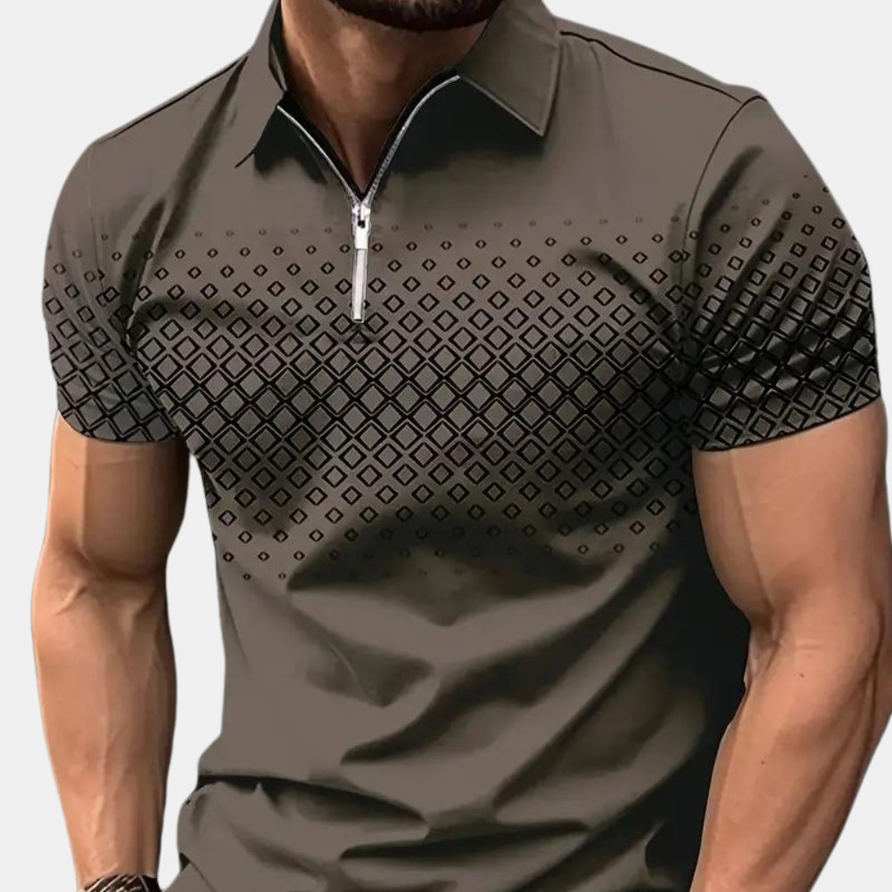 Summer Printed Polo for Men
