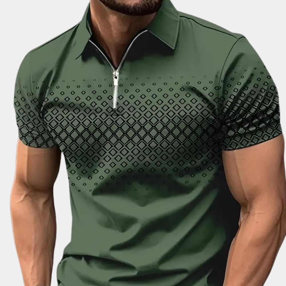 Summer Printed Polo for Men