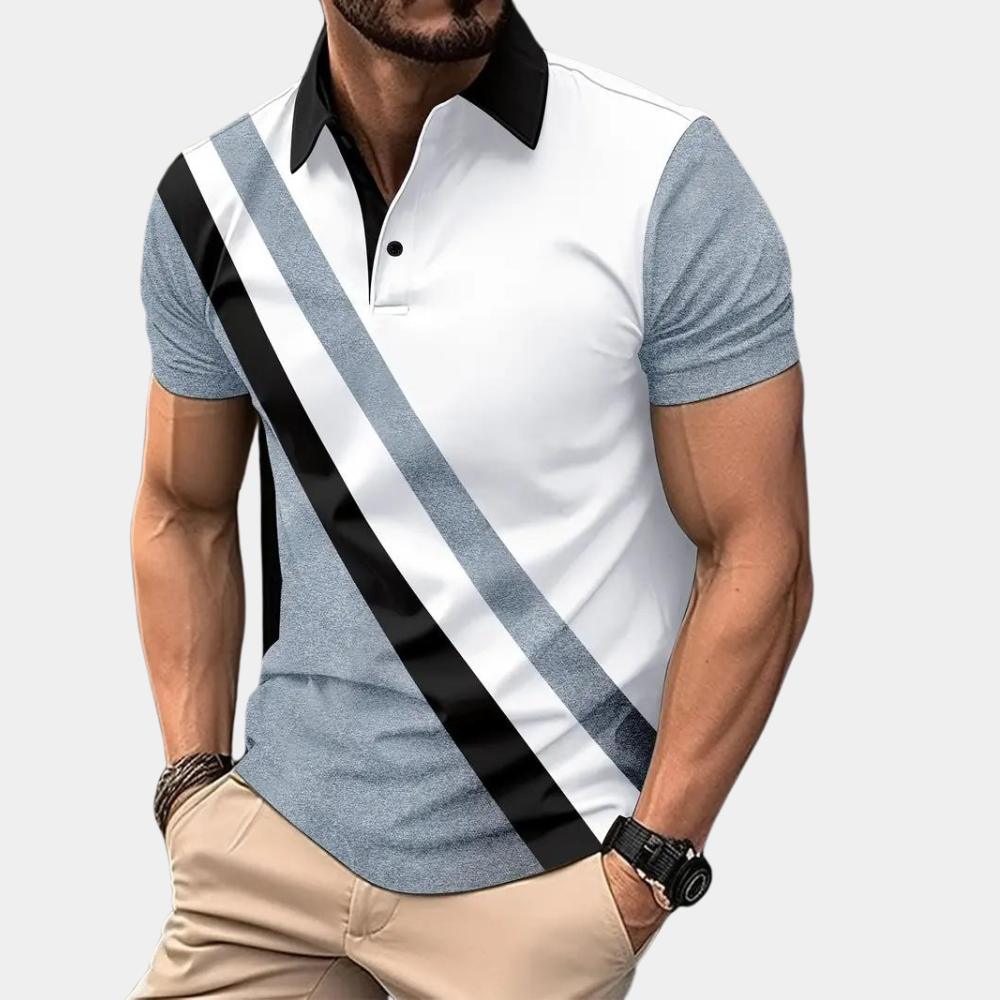 Trendy Summer Polo Shirt for Men