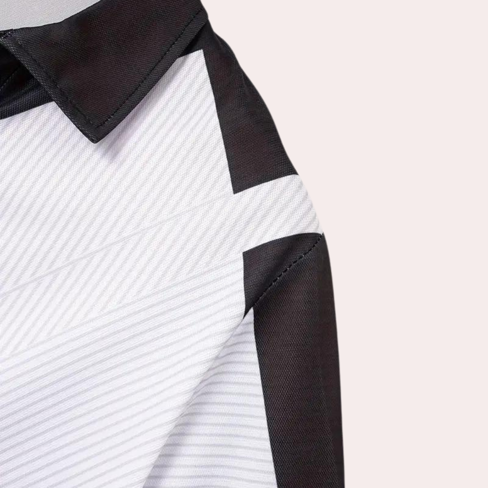 Stylish Summer Polo with Colour Block for Men