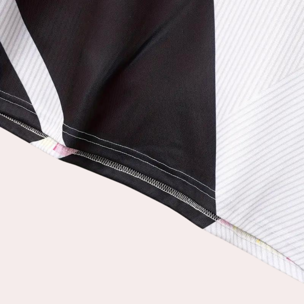 Stylish Summer Polo with Colour Block for Men