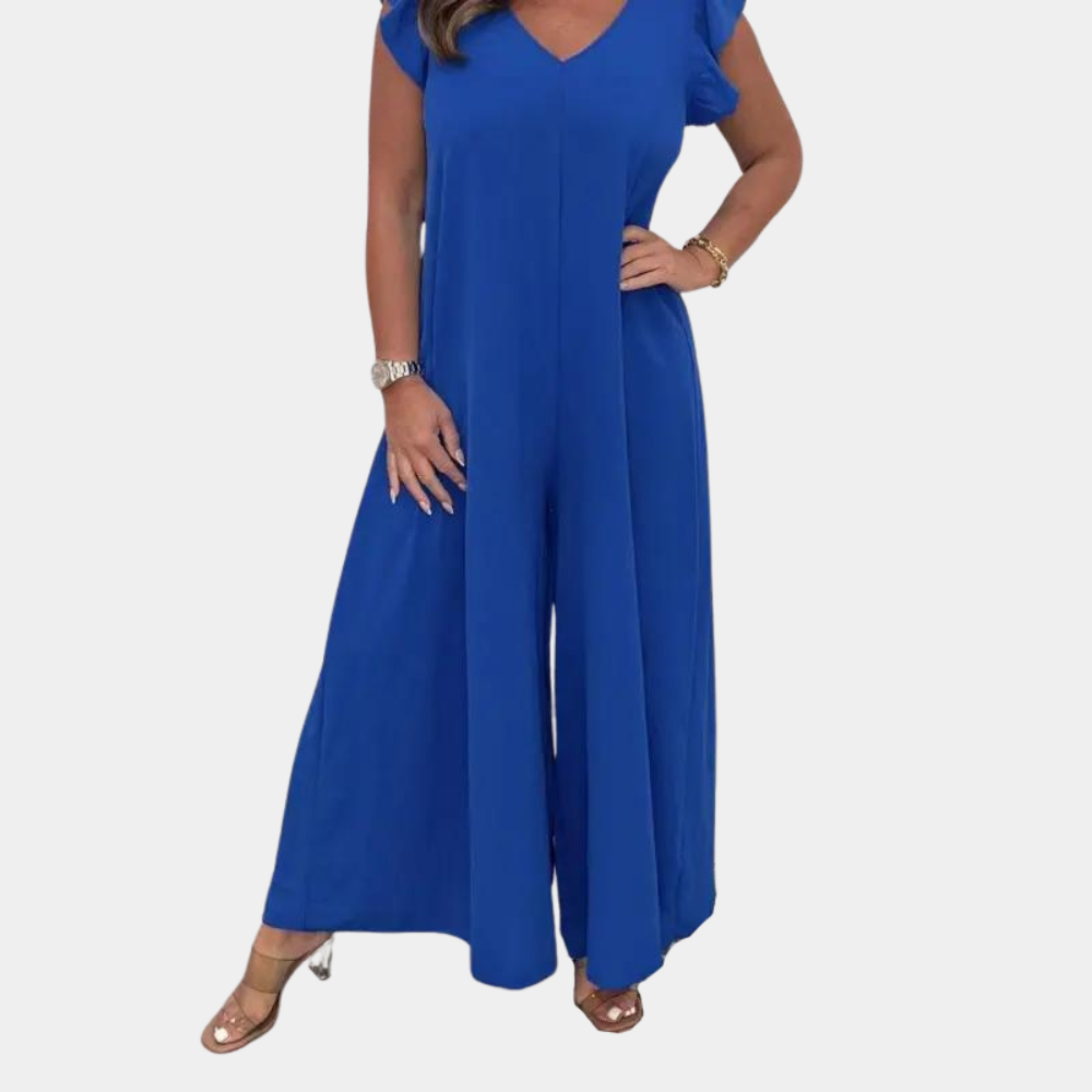Casual summer jumpsuit dress for women