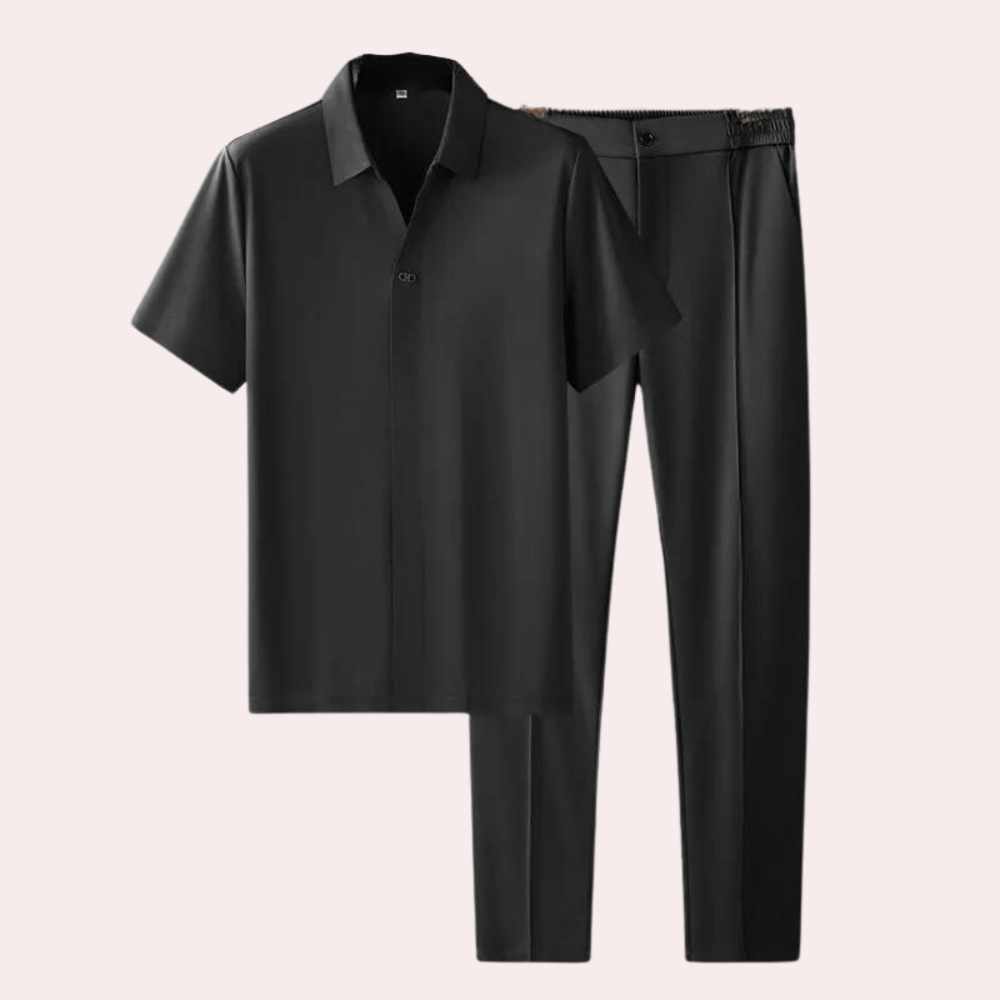 Casual Men's Two-Piece Summer Set