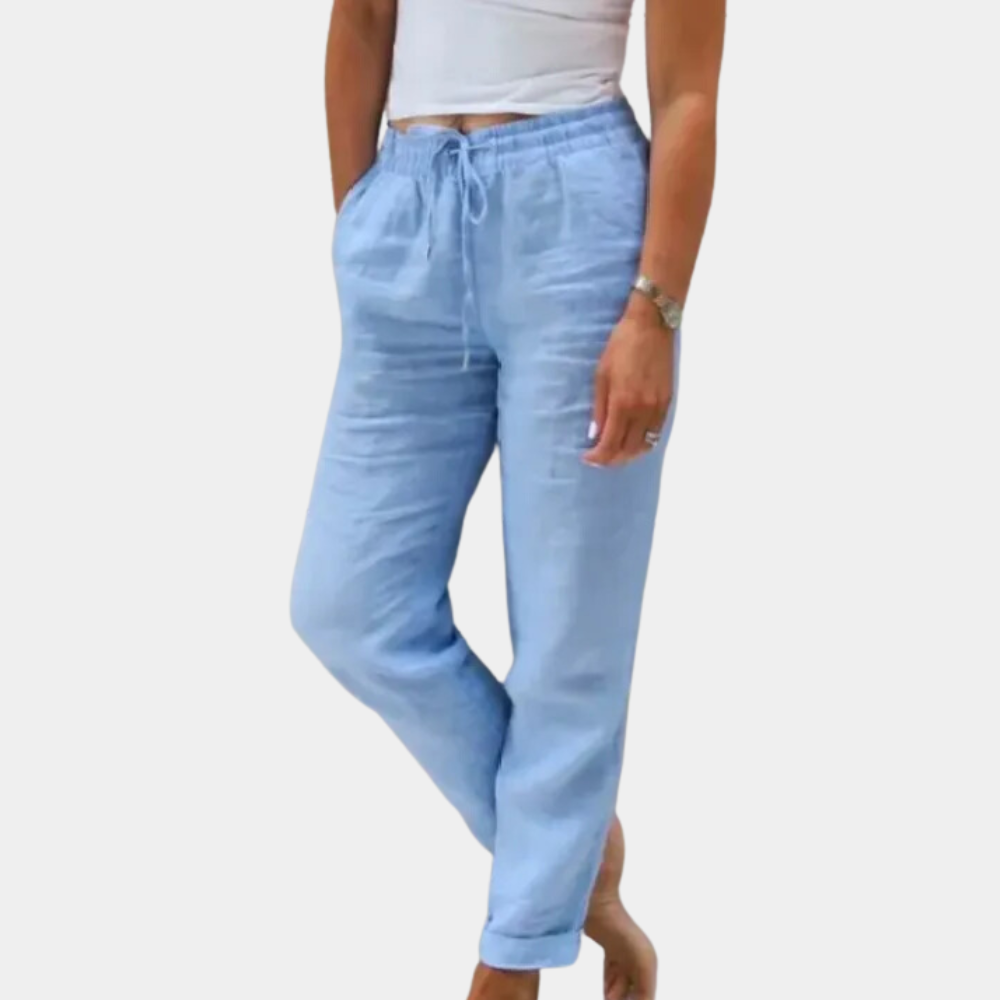 Casual ladies' trousers for summer