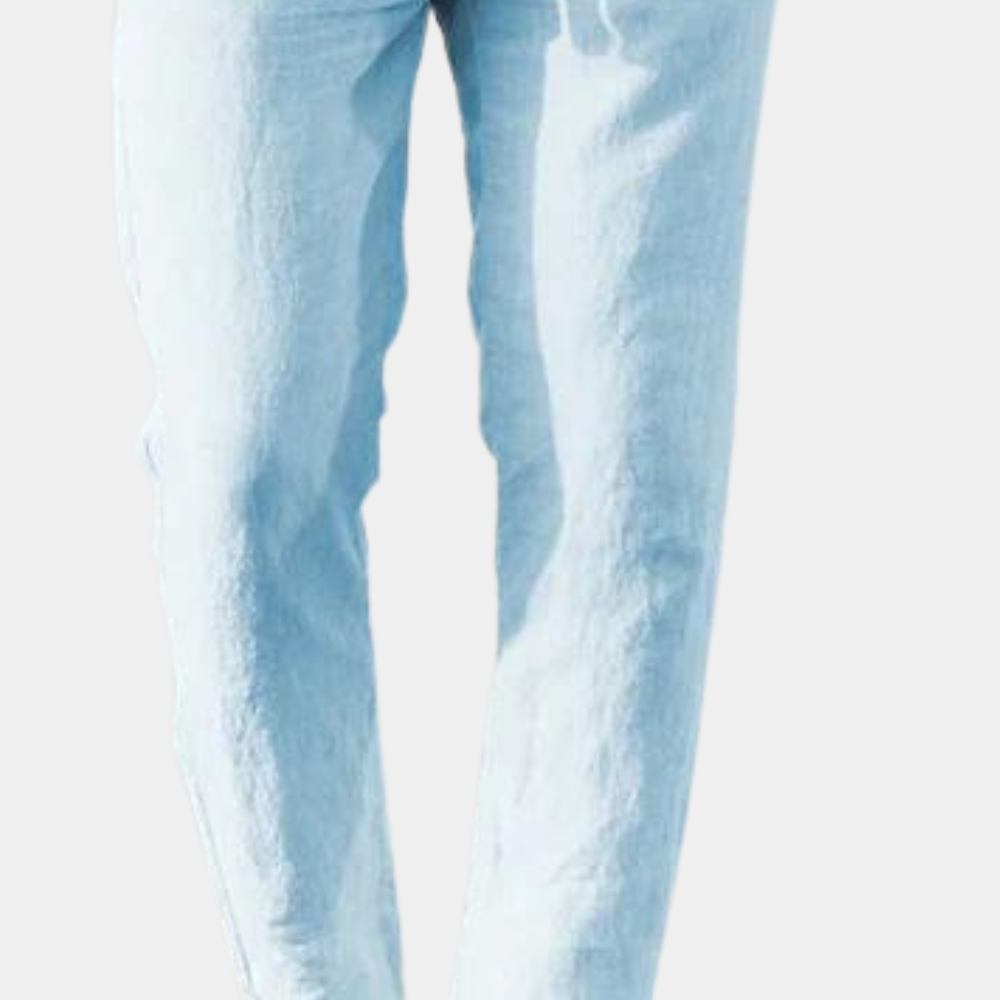 Comfortable and breathable men's trousers for summer