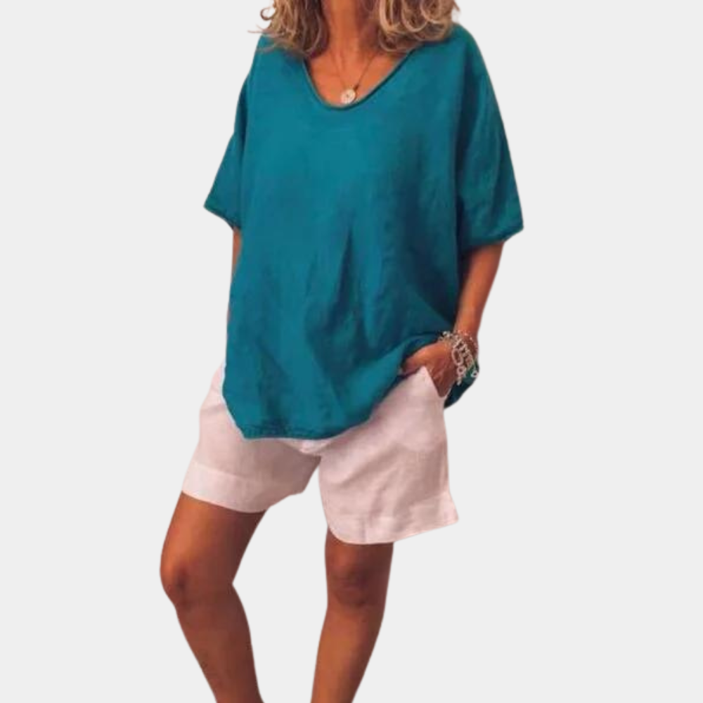 Comfortable and Oversized T-Shirt for Women - Perfect for Summer