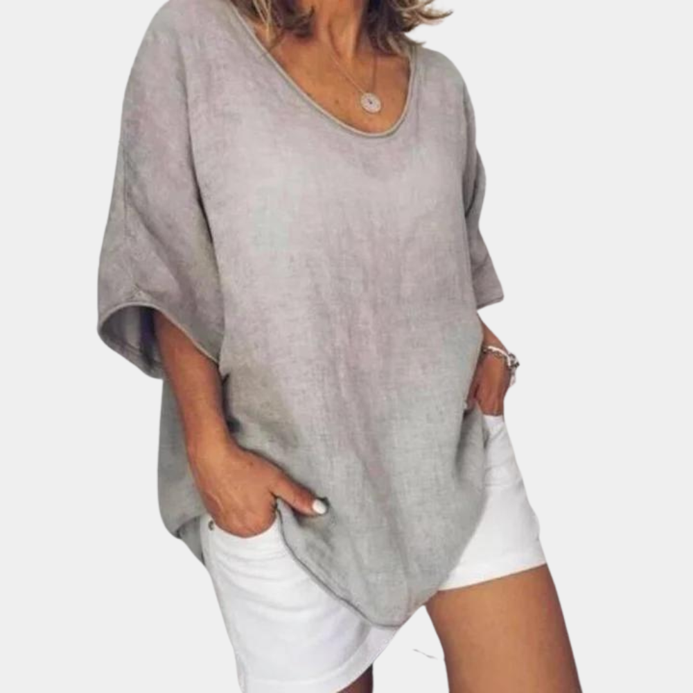 Comfortable and Oversized T-Shirt for Women - Perfect for Summer