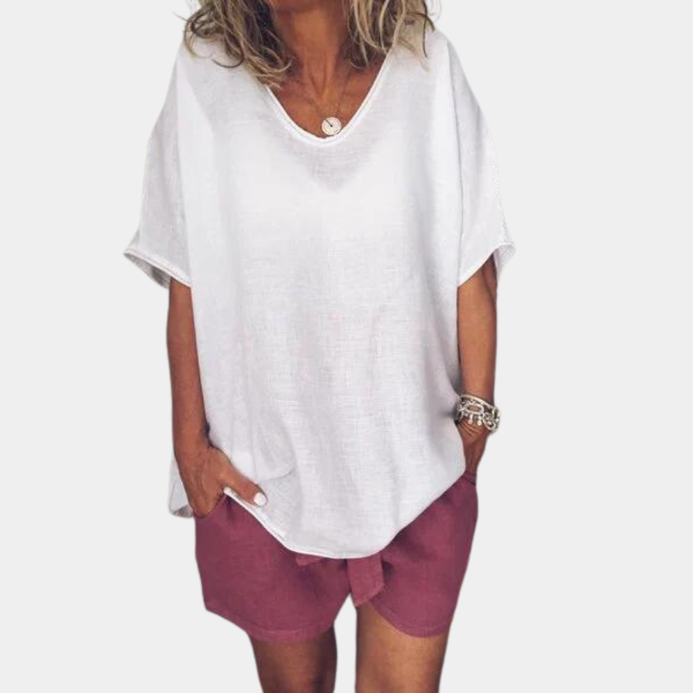 Comfortable and Oversized T-Shirt for Women - Perfect for Summer