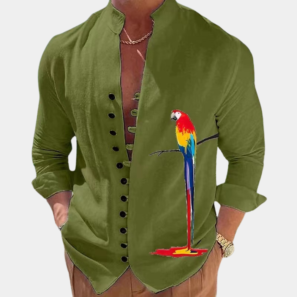 Casual Men's Shirt for Summer