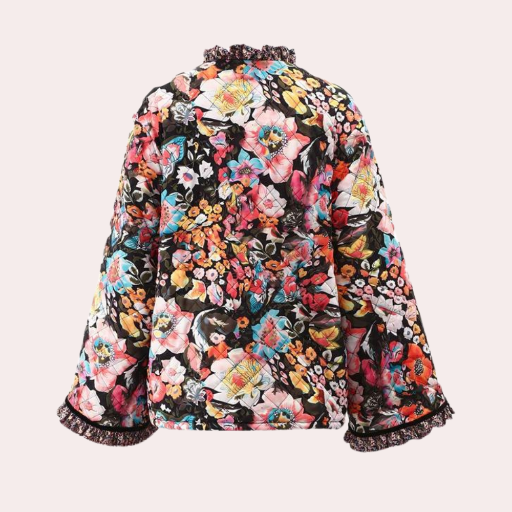 Trendy Floral Ladies' Jacket for Summer