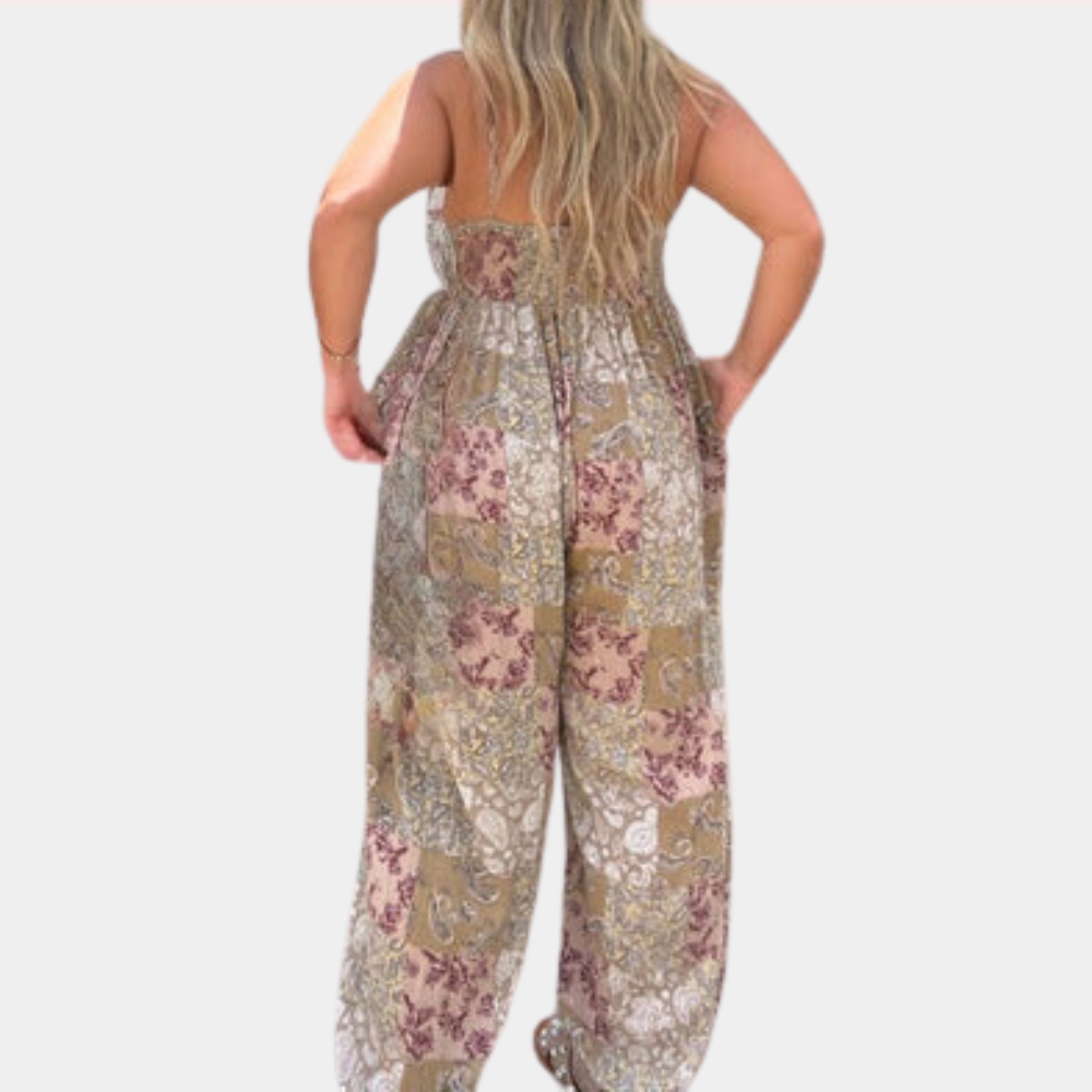 Summer Women's Boho-Style Jumpsuit