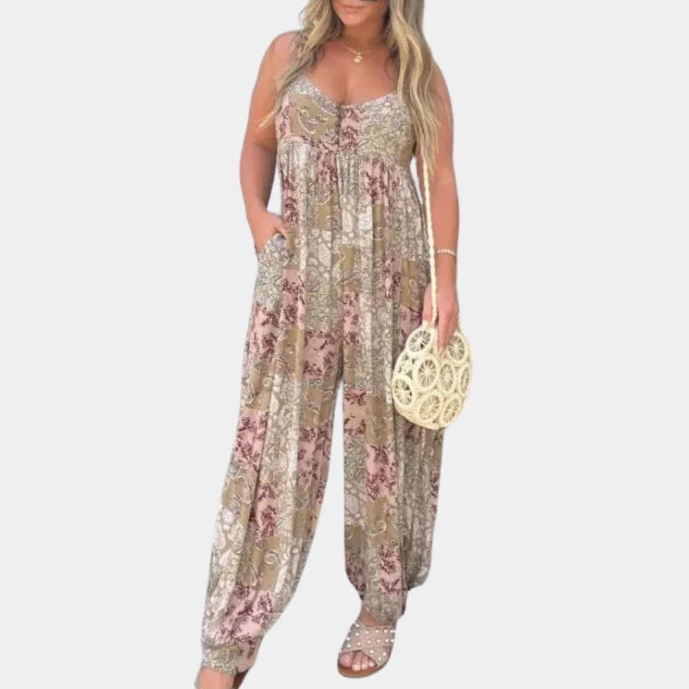 Summer Women's Boho-Style Jumpsuit