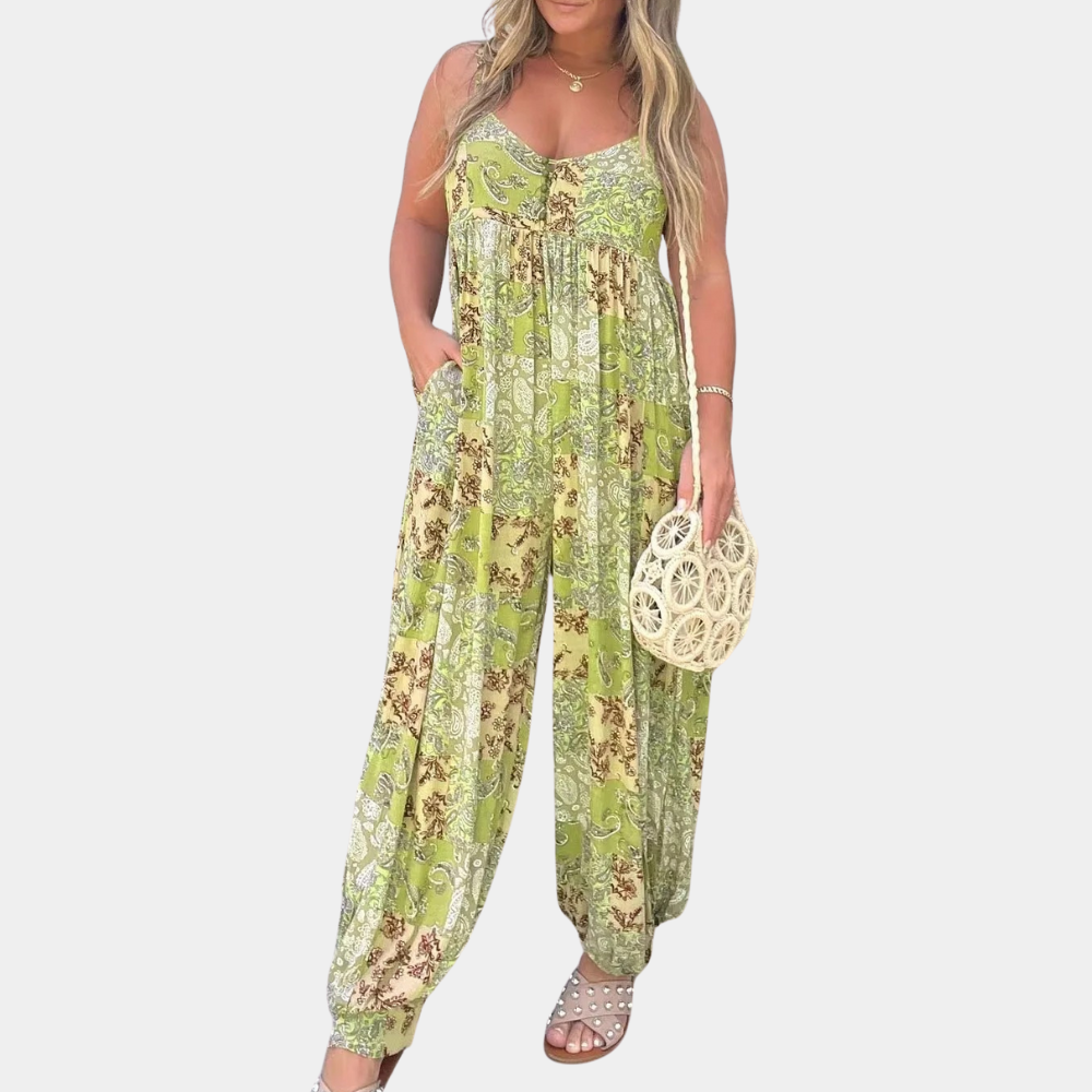 Summer Women's Boho-Style Jumpsuit