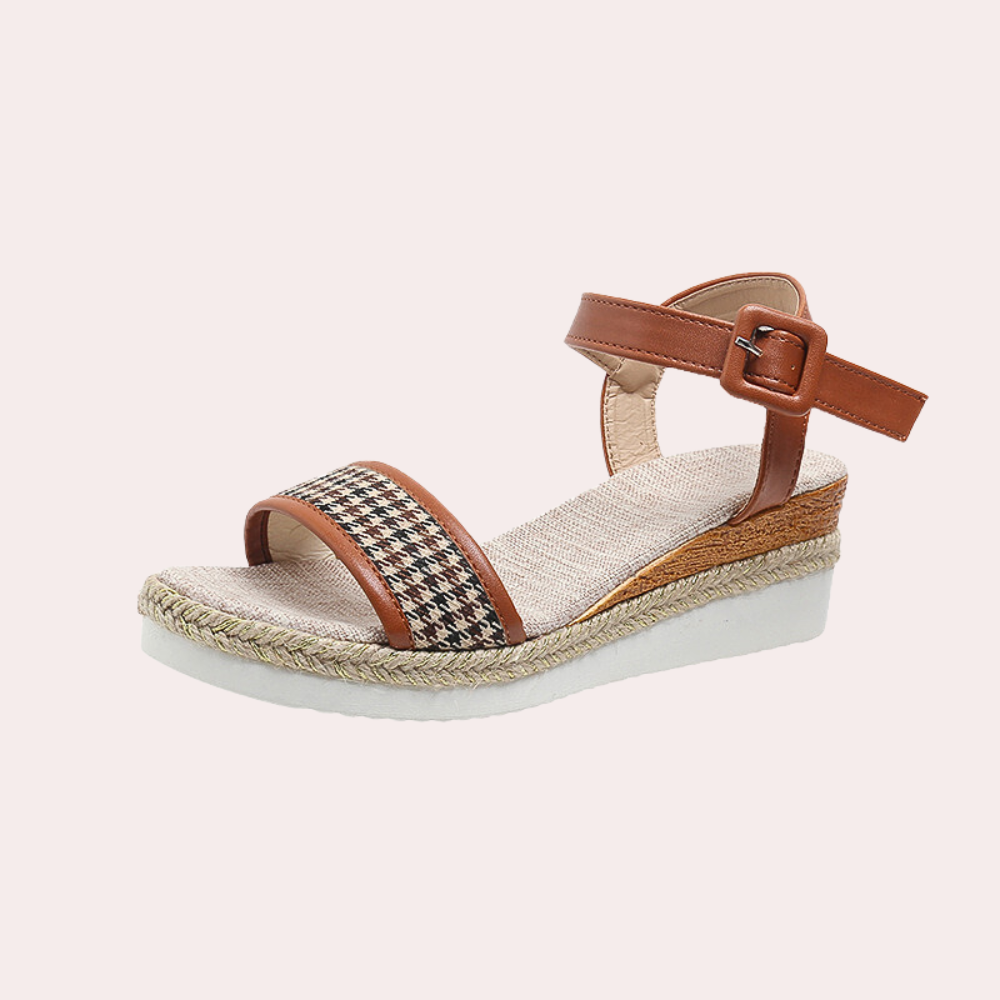 Summer Wedge Heels for Women in Bohemian Style