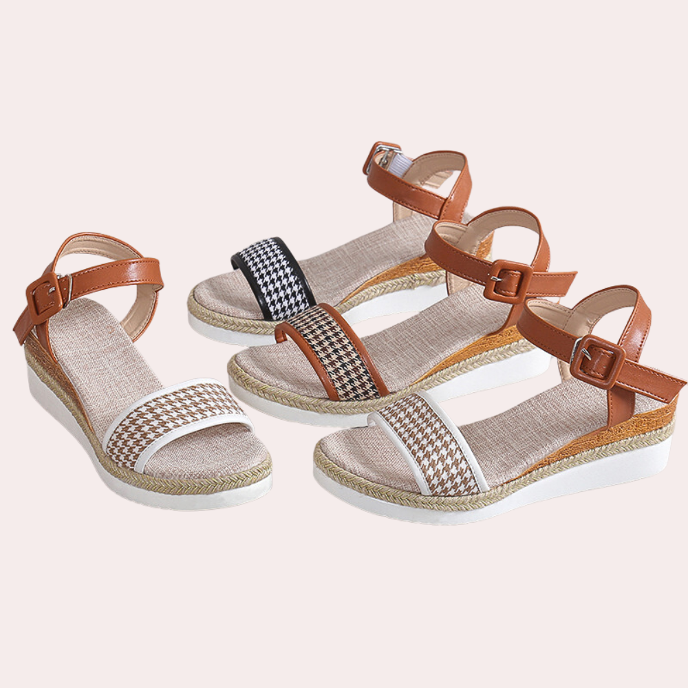 Summer Wedge Heels for Women in Bohemian Style