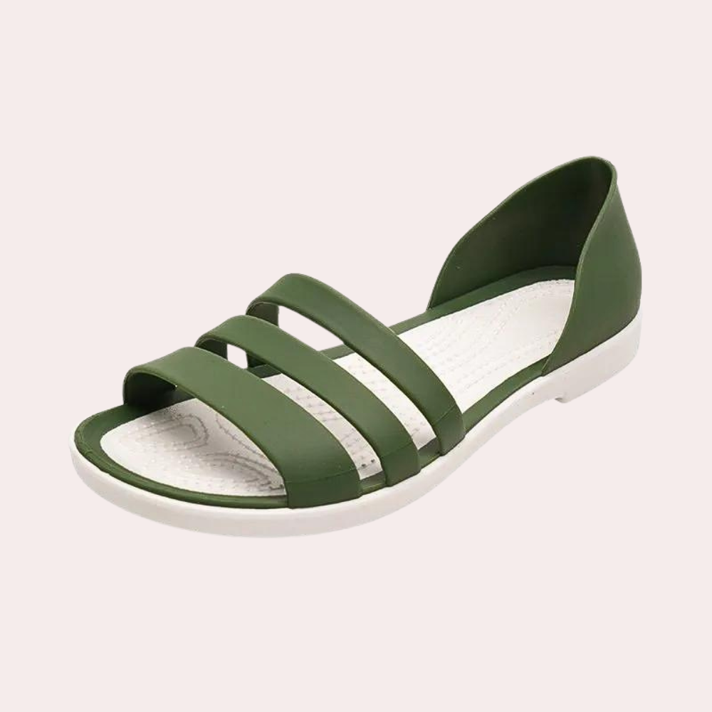 Casual slip-on summer sandals for women
