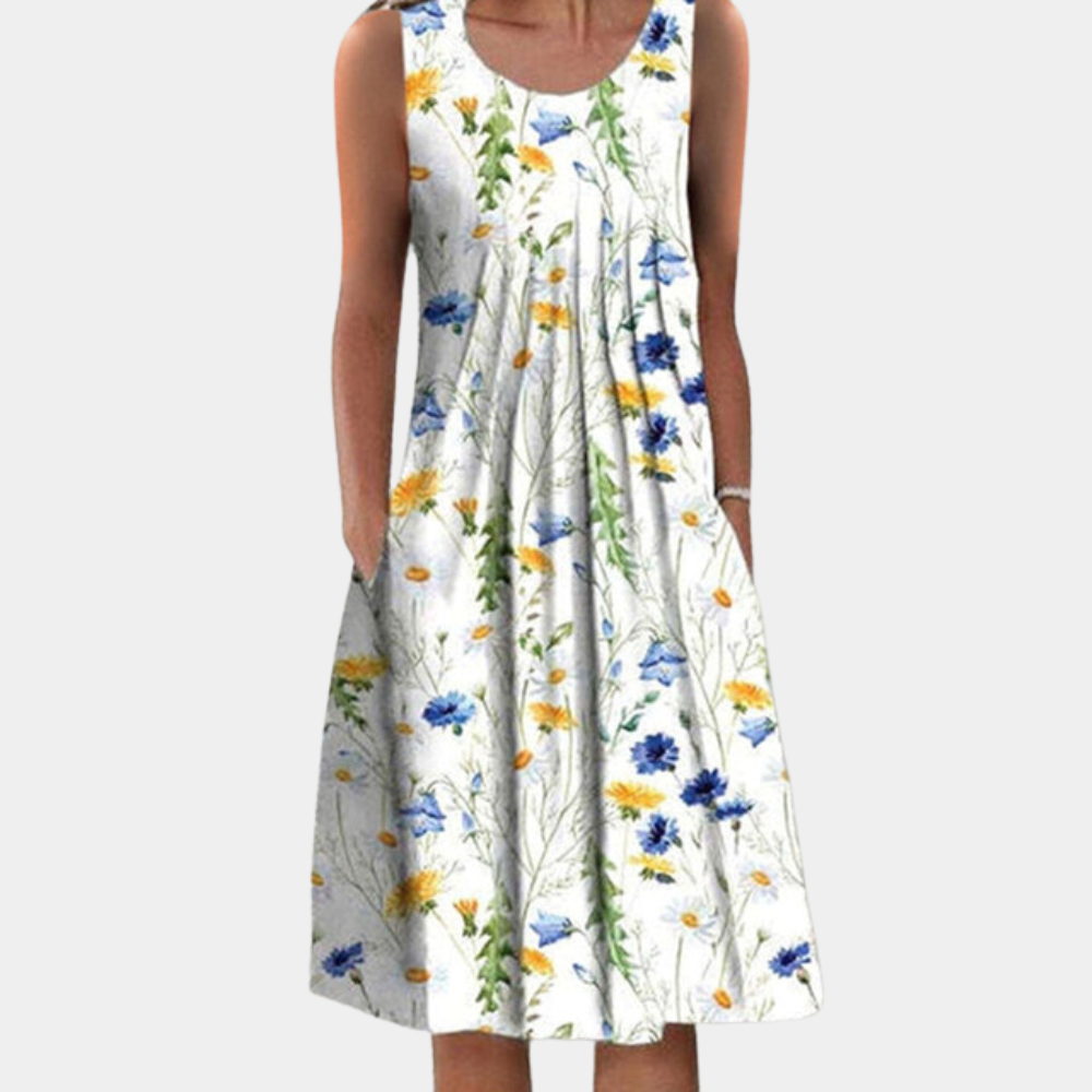 Casual Summer Midi Dress for Women