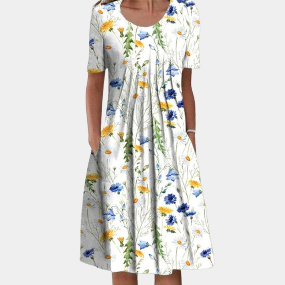Casual Summer Midi Dress for Women