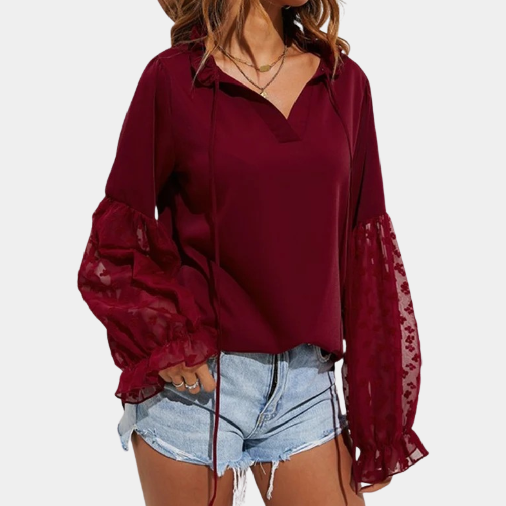 Stylish ladies' blouse for summer