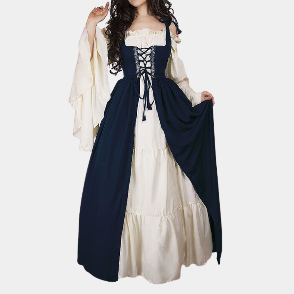 Classic Medieval Summer Dress for Women