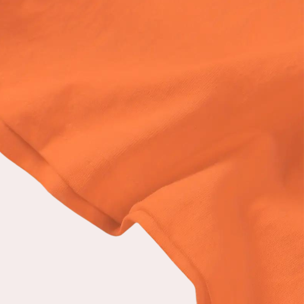 Stylish Orange Summer T-shirt
