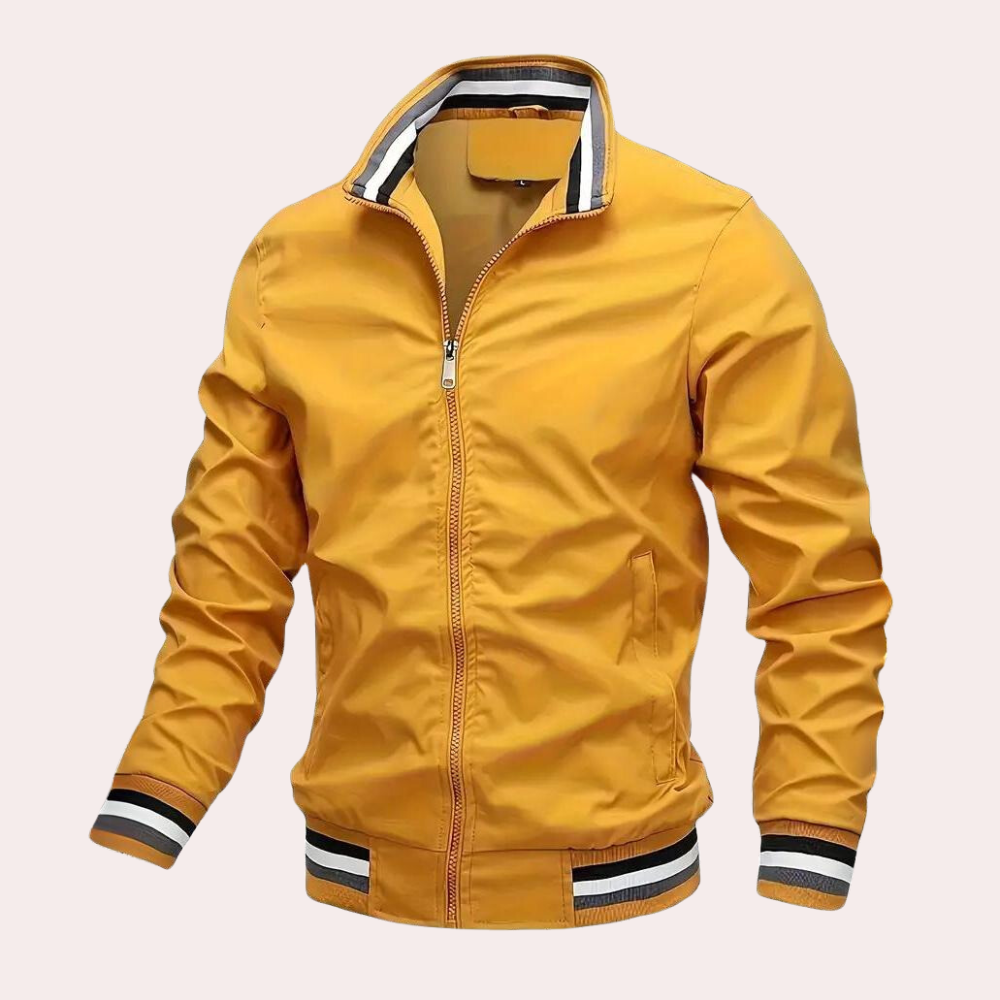 Casual Orange Summer Men's Jacket