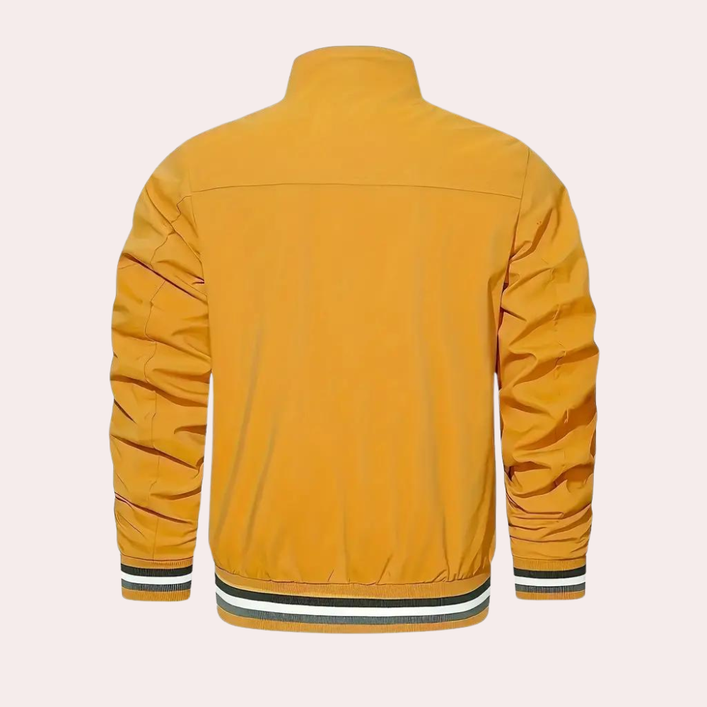Casual Orange Summer Men's Jacket