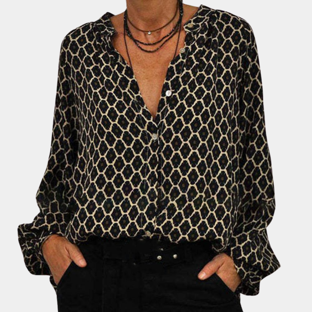 Comfortable ladies' blouse for summer