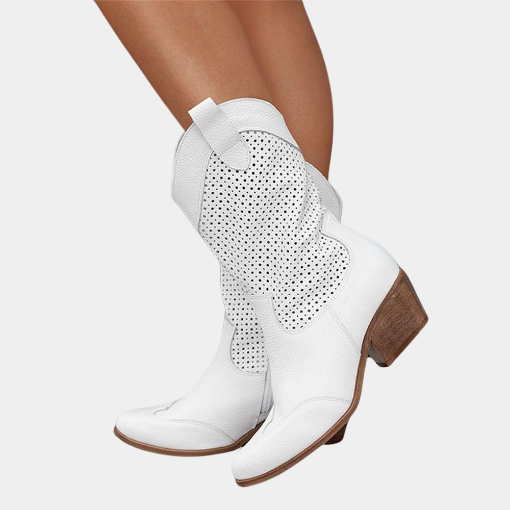 Breathable cowboy boots for women - Perfect for summer