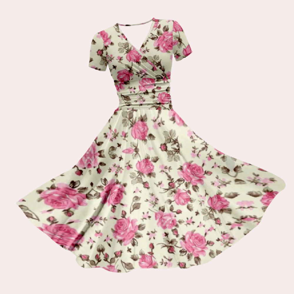 Summer Colourful Ladies' Dress