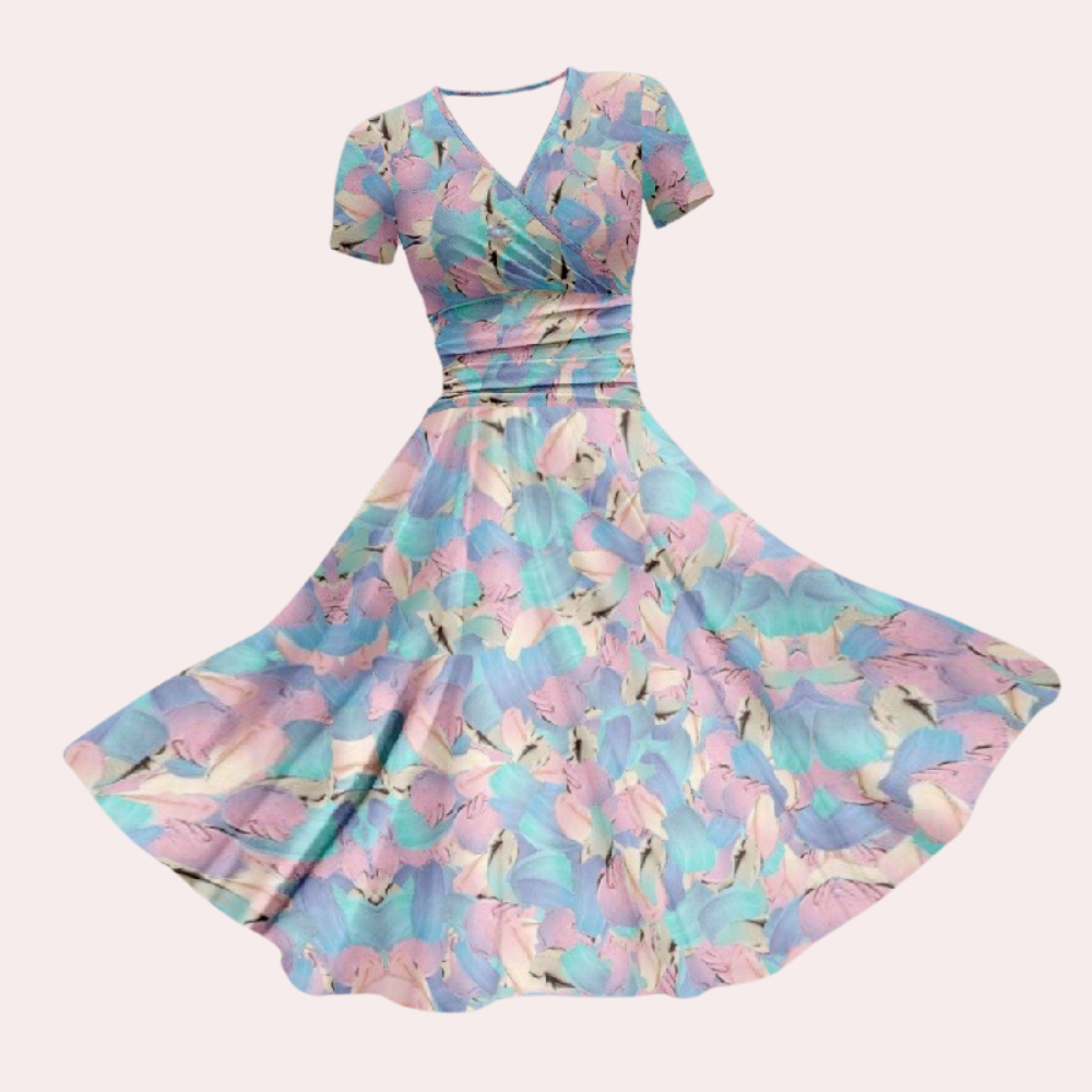 Summer Colourful Ladies' Dress