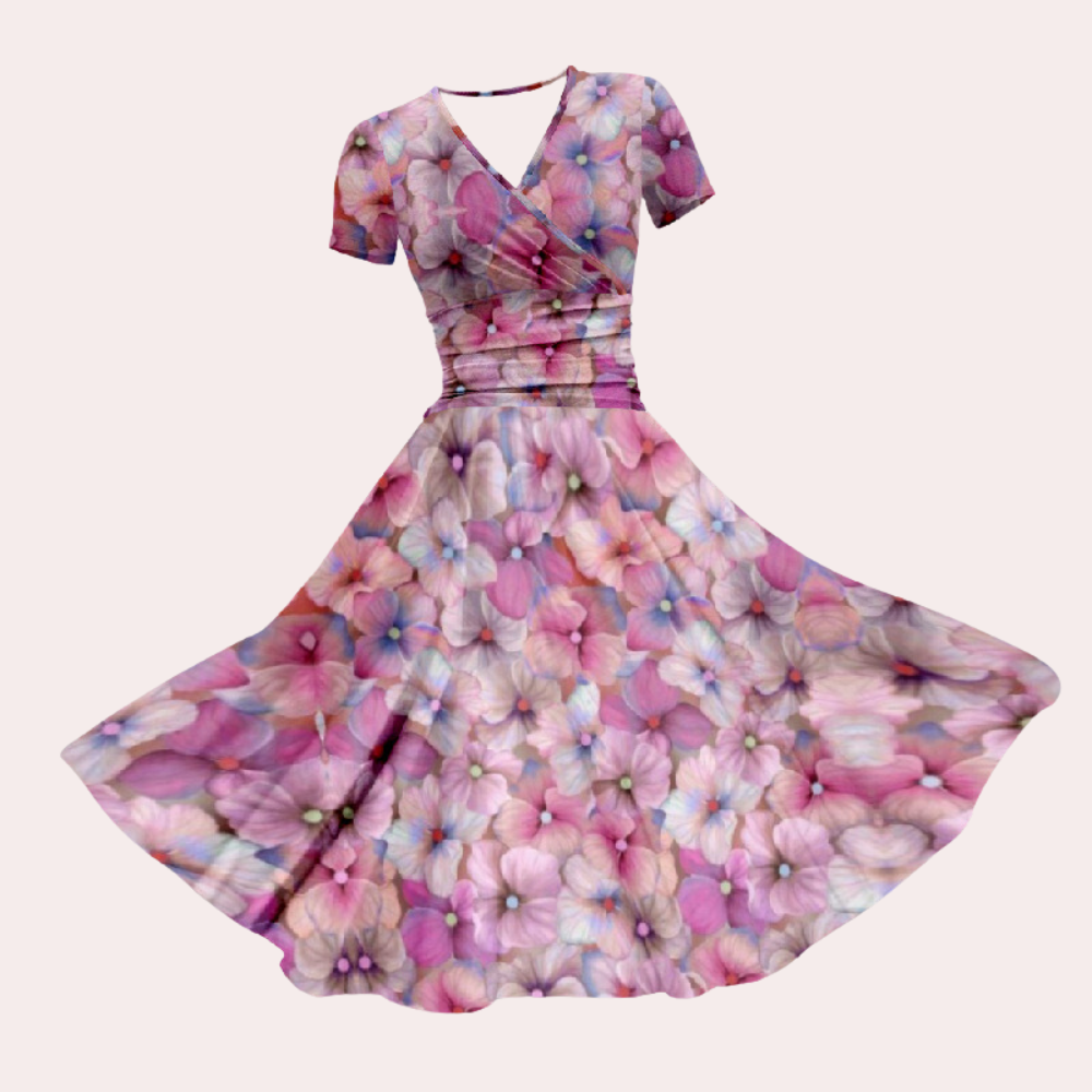 Summer Colourful Ladies' Dress