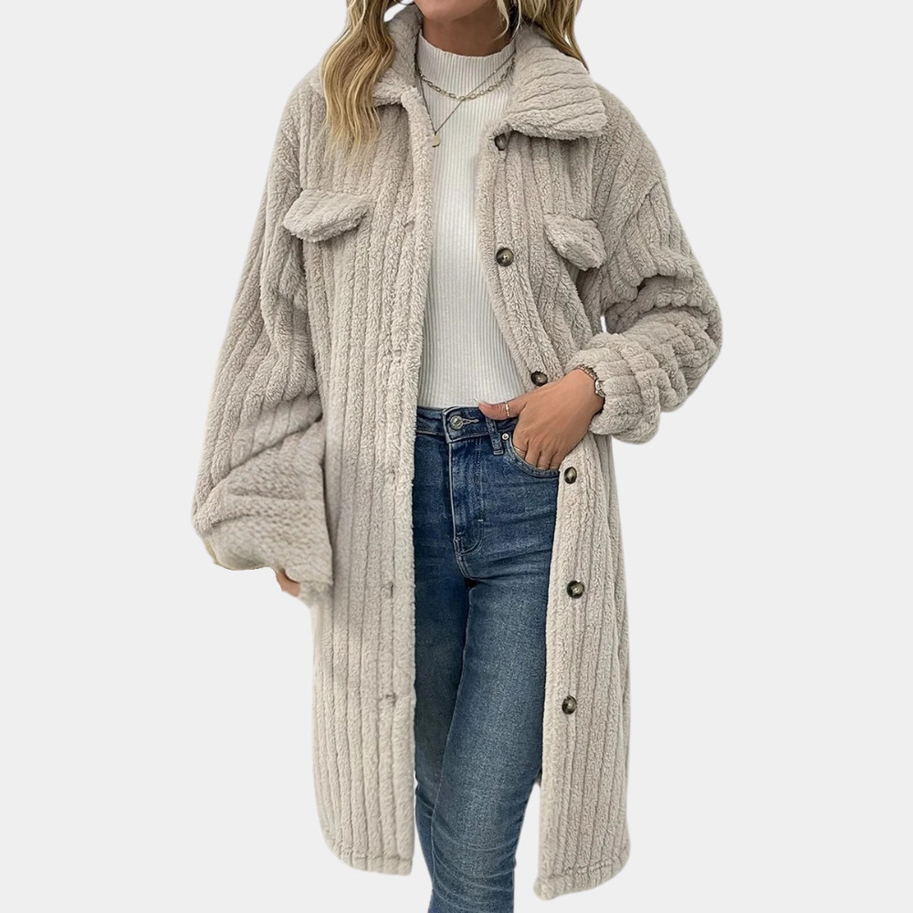Warm and Stylish Ladies' Coat