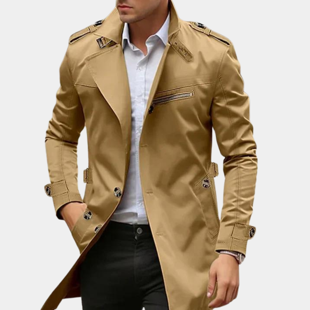Stylish Summer Trench Coat for Men
