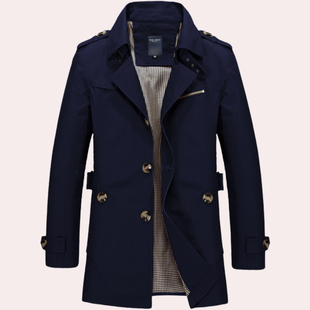 Stylish Summer Trench Coat for Men