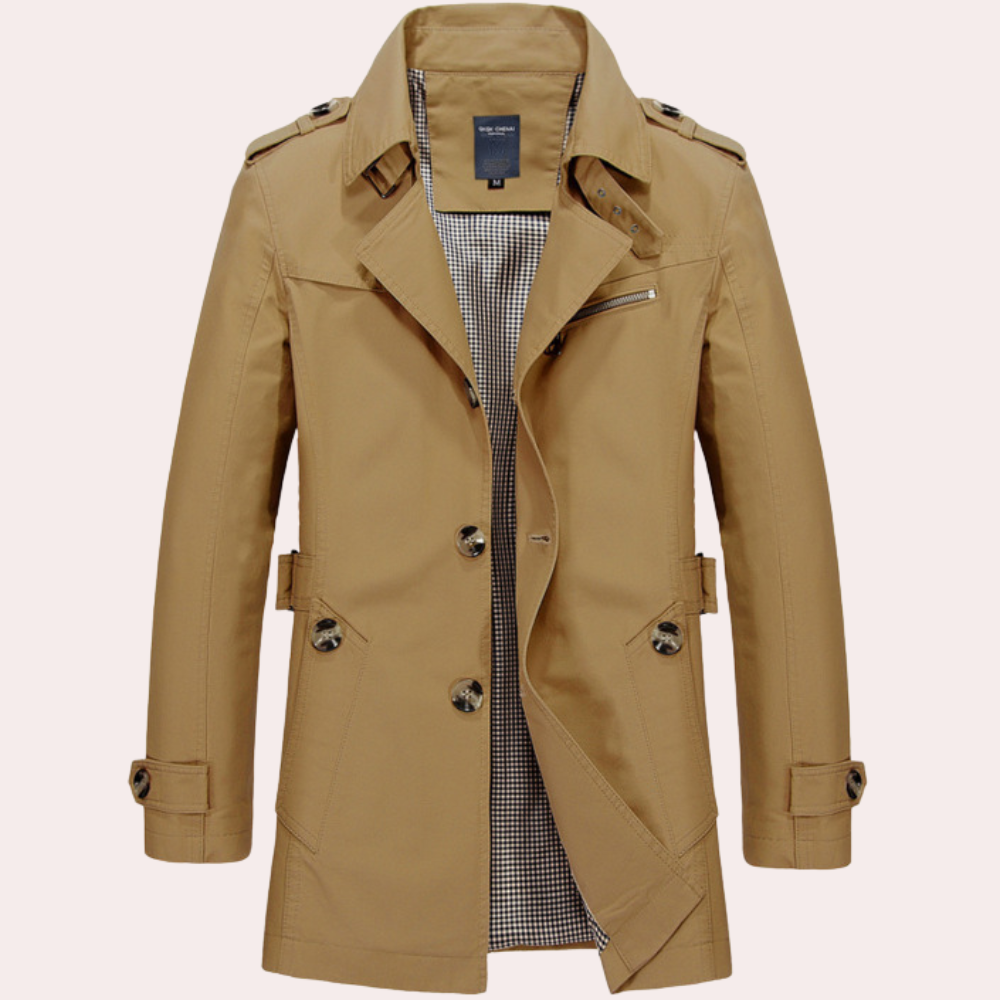Stylish Summer Trench Coat for Men