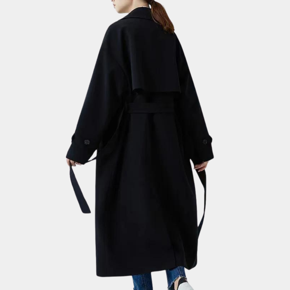 Stylish Long Trench Coat for Men - Perfect for Spring and Summer