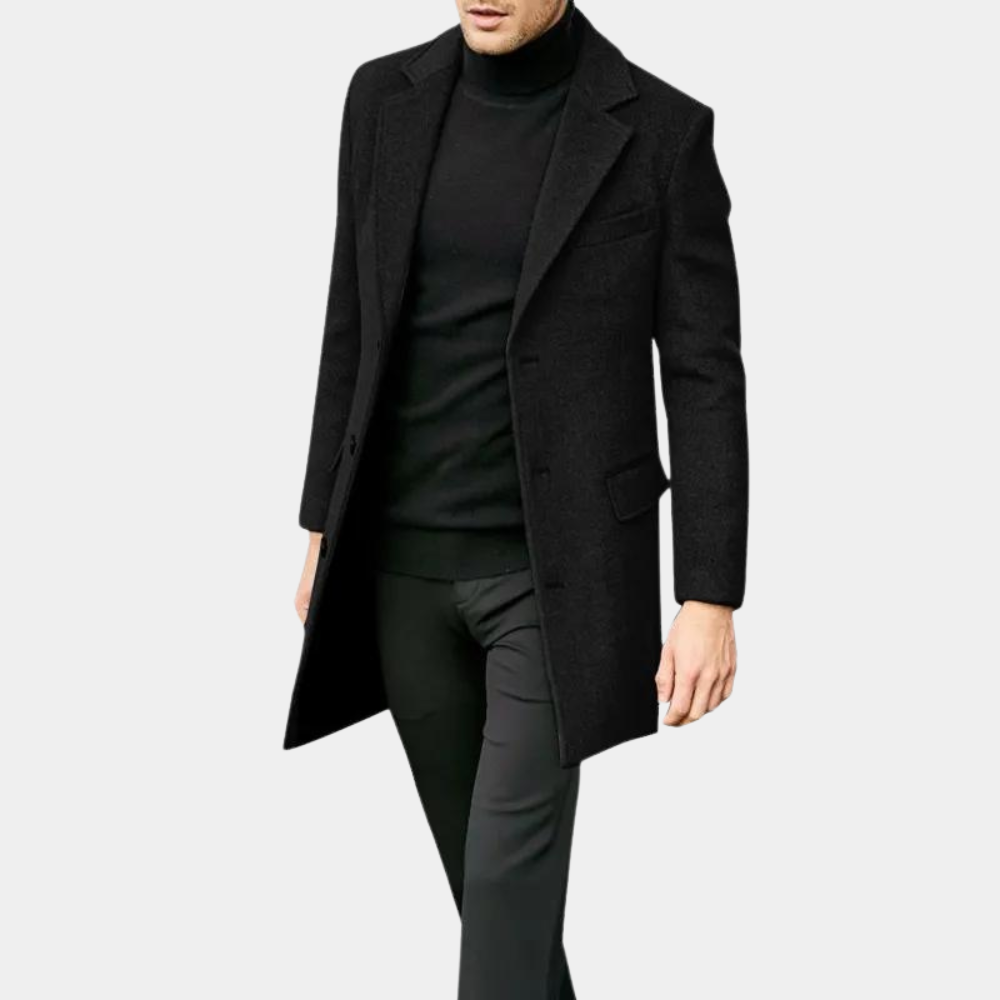 Classic Long Coat for Men
