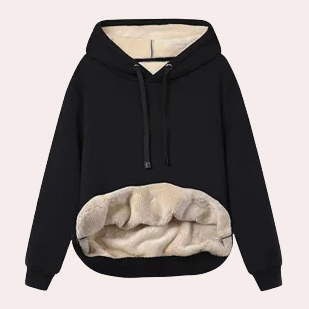 Comfortable and airy women's hoodie for summer