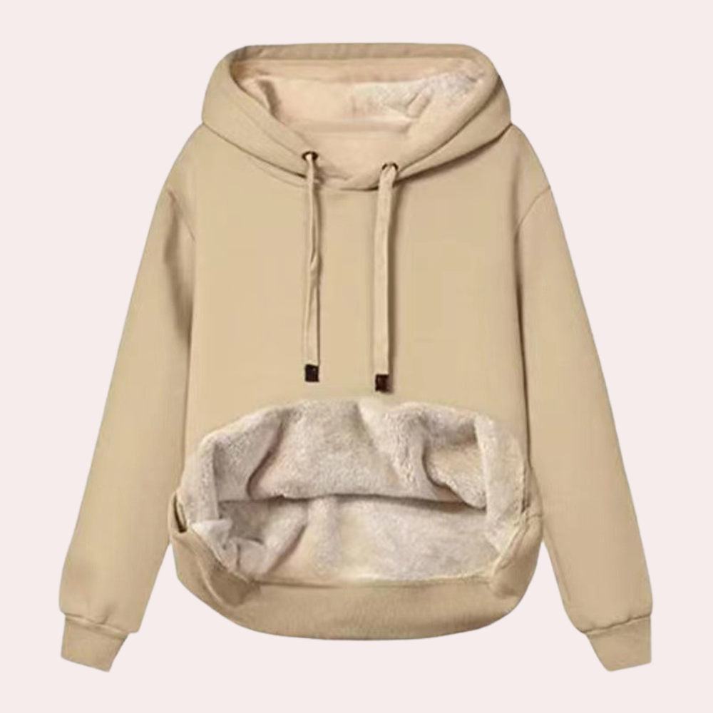 Comfortable and airy women's hoodie for summer