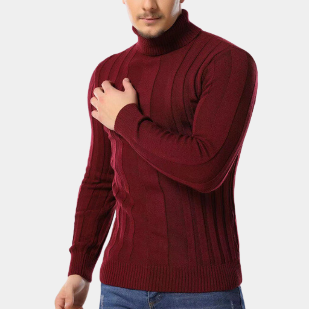 Warm Turtleneck Sweater for Men