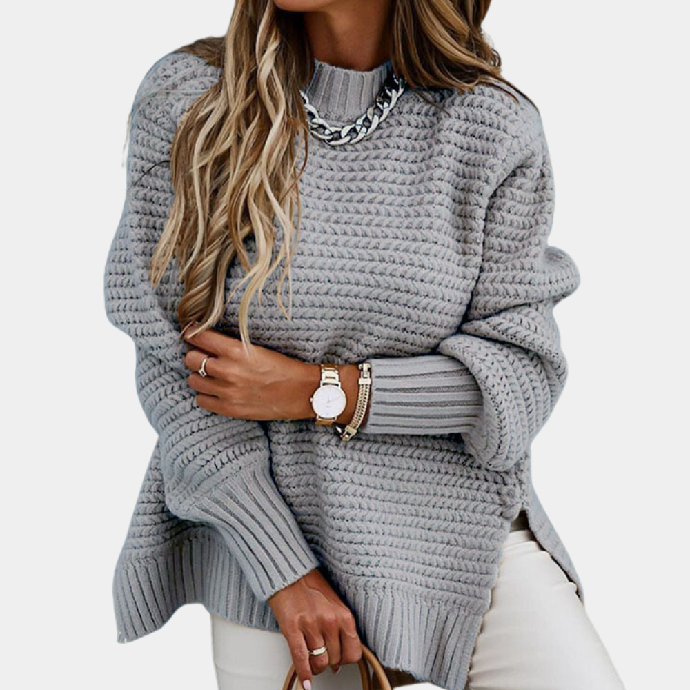 Stylish Knitted Women's Sweater for Summer